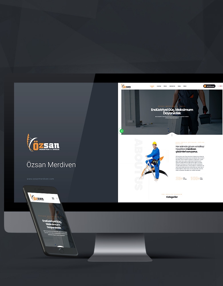 Özsan Merdiven & İskele - Konya Web Tasarım Web Sitesi