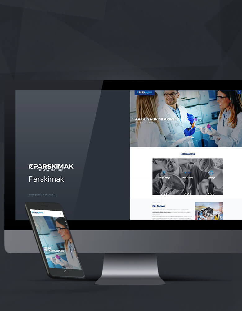 Parskimak - Konya Web Tasarım Web Sitesi