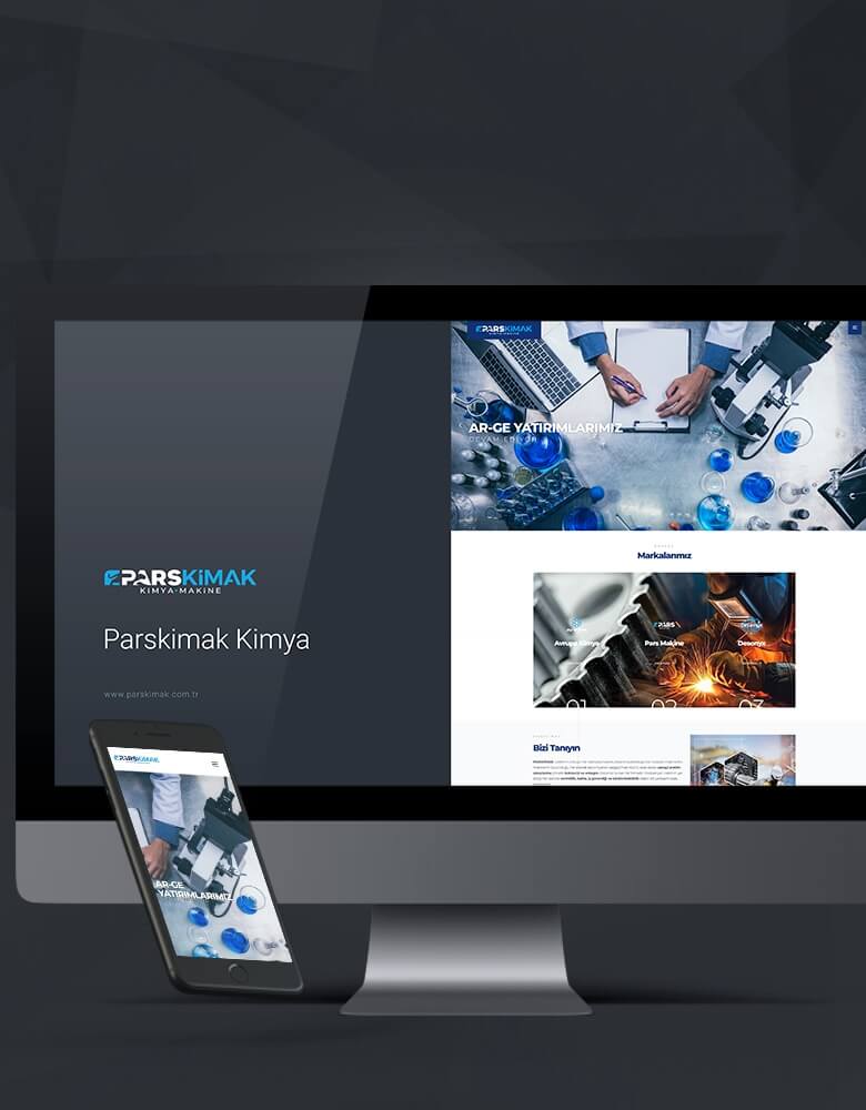 Parskimak Kimya - Konya Web Tasarım Web Sitesi