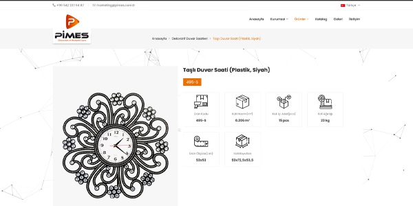 Pimes Züccaciye Hediyelik Eşya - Konya Web Tasarım Web Sitesi