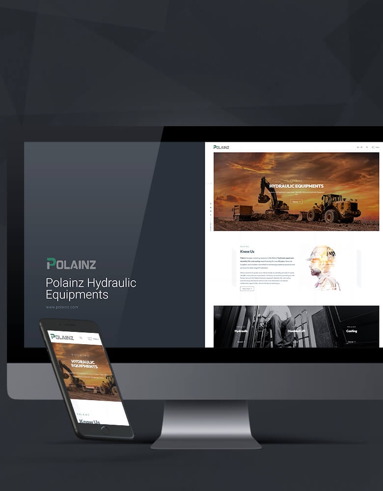 Polainz Hydraulic Equipments - Konya Web Tasarım Web Sitesi