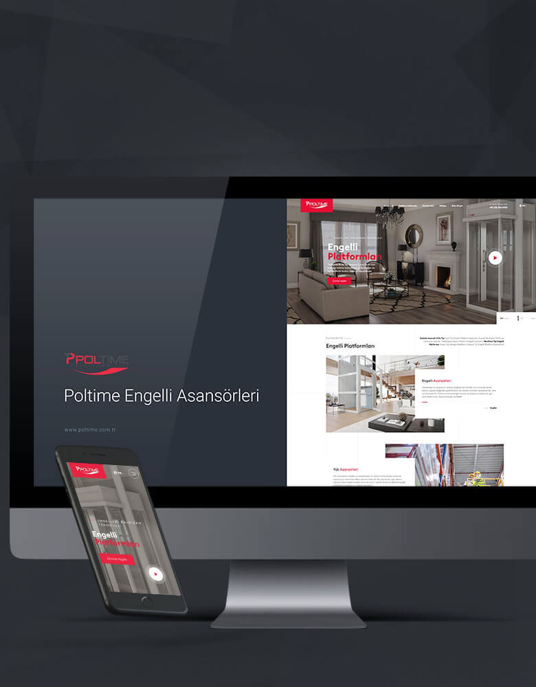 Poltime Engelli Asansörleri - Konya Web Tasarım Web Sitesi
