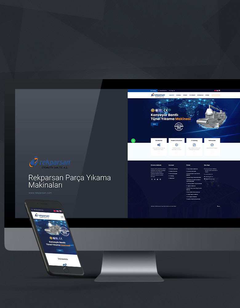 Rekparsan Parça Yıkama Makineleri - Konya Web Tasarım Web Sitesi