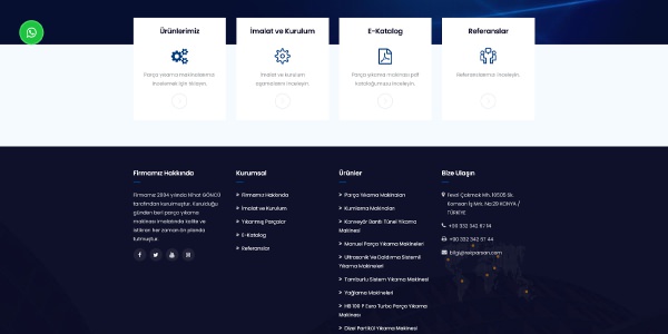 Rekparsan Parça Yıkama Makineleri - Konya Web Tasarım Web Sitesi