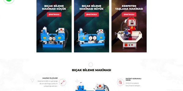 Reksa Makine - Konya Web Tasarım Web Sitesi