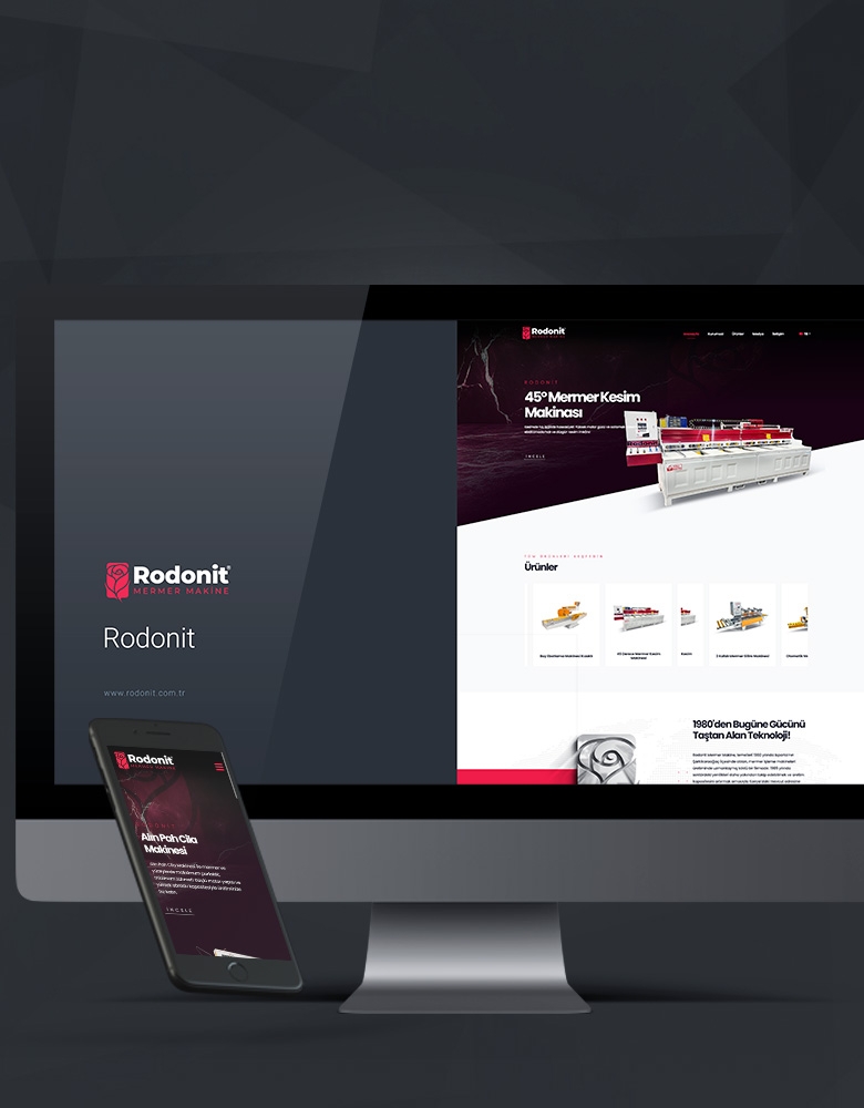 Rodonit Mermer Makinaları - Konya Web Tasarım Web Sitesi