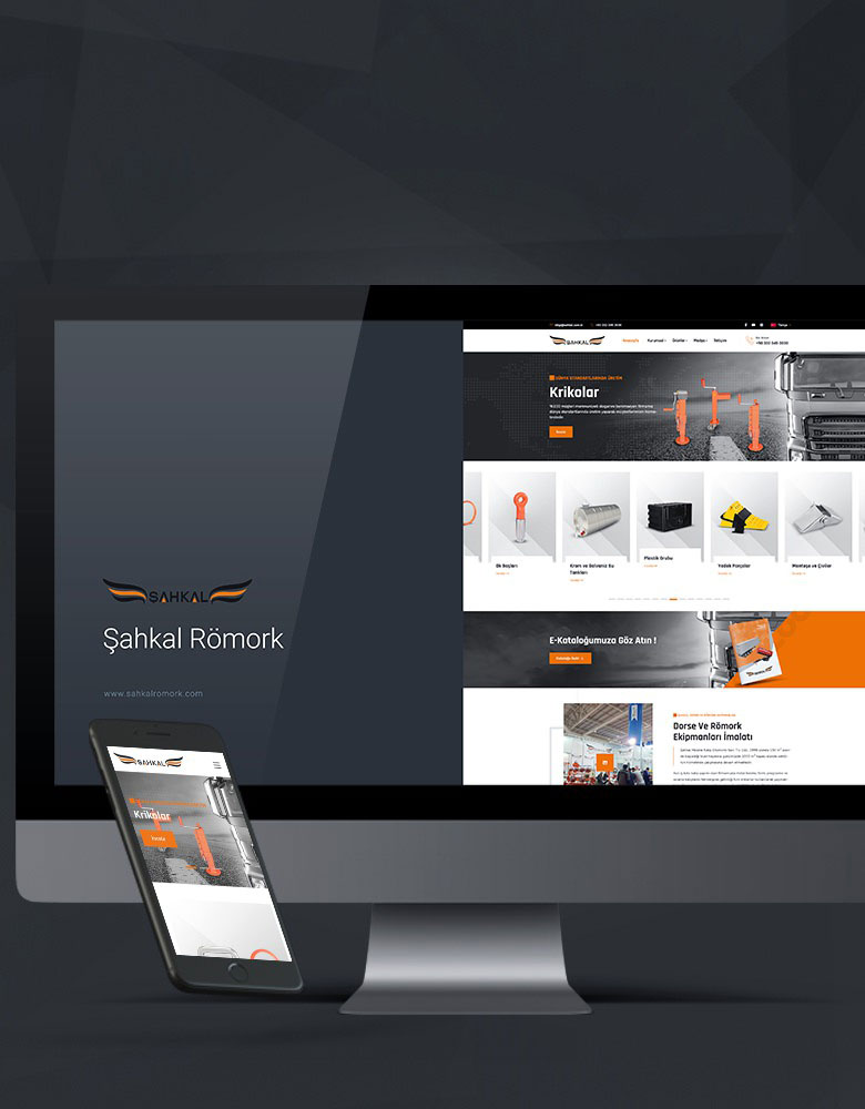 Şahkal Römork - Konya Web Tasarım Web Sitesi