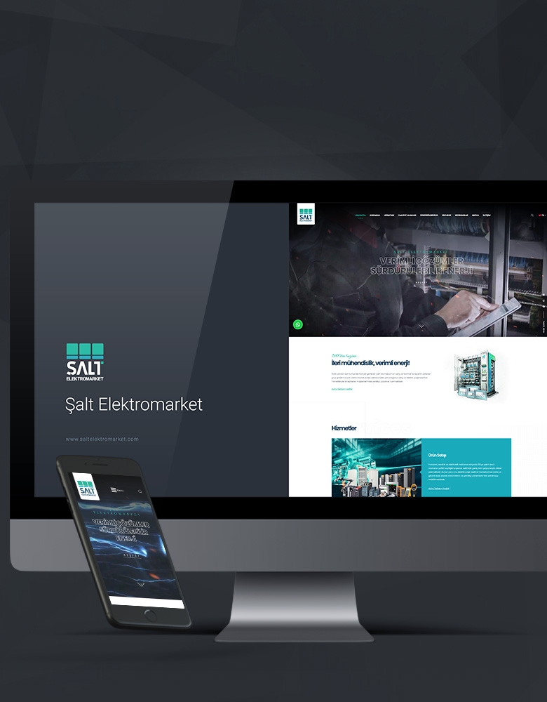Şalt Elektromarket Enerji Taahhüt - Konya Web Tasarım Web Sitesi