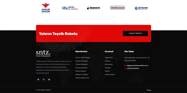 Sentez Danışmanlık - Konya Web Tasarım Web Sitesi