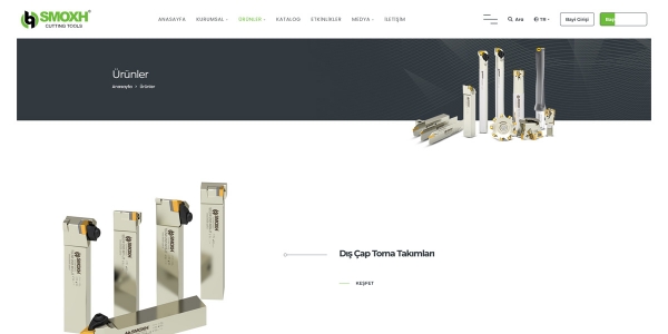 Smoxh Kesici Takımları Bağlantı Elemanları - Konya Web Tasarım Web Sitesi