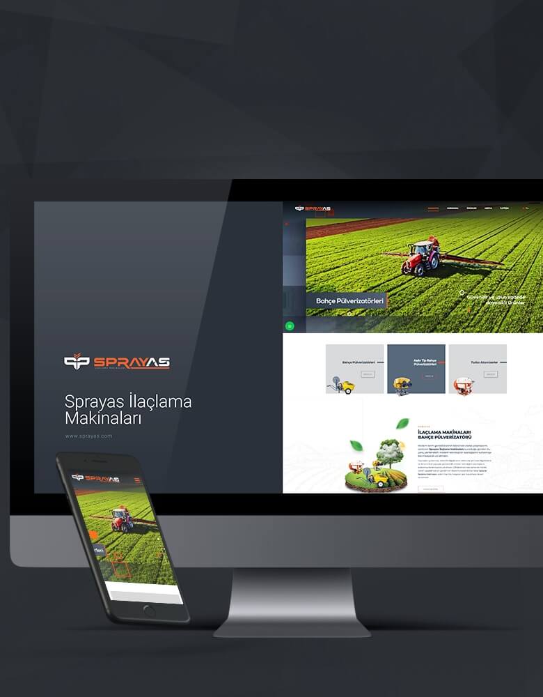 Sprayas İlaçlama Makineleri - Konya Web Tasarım Web Sitesi