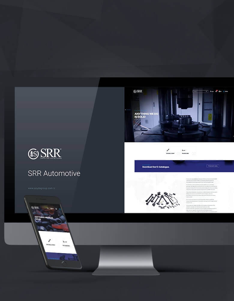 SRR Otomotiv - Konya Web Tasarım Web Sitesi