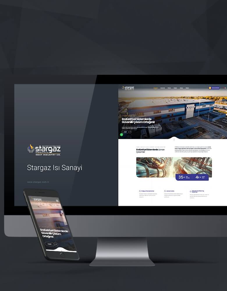 Stargaz Isı Sanayi - Konya Web Tasarım Web Sitesi