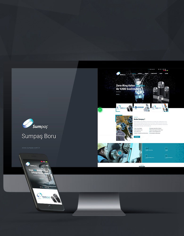 Sumpaş Boru - Konya Web Tasarım Web Sitesi