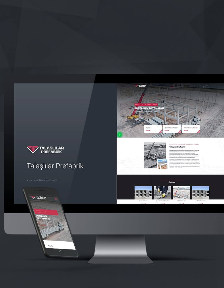 Talaşlılar Prefabrik - Konya Web Tasarım Web Sitesi