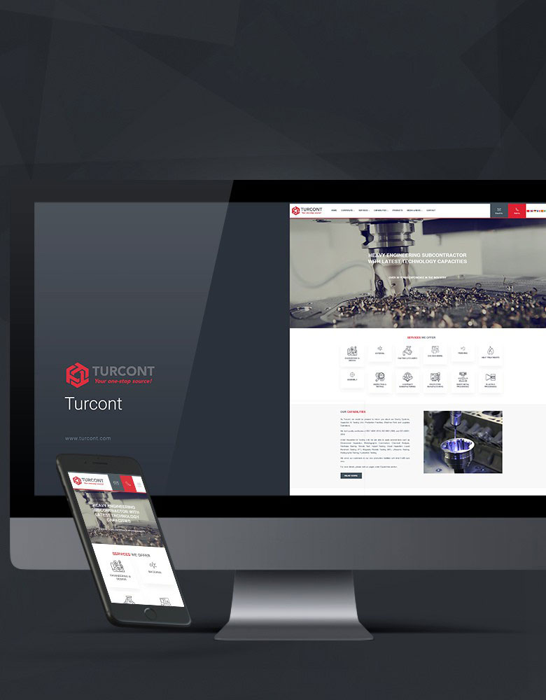 Turcont Cnc Machining - Konya Web Tasarım Web Sitesi