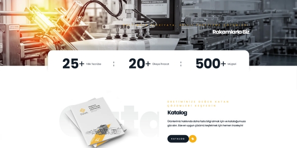Tuva Paketleme Makineleri - Konya Web Tasarım Web Sitesi