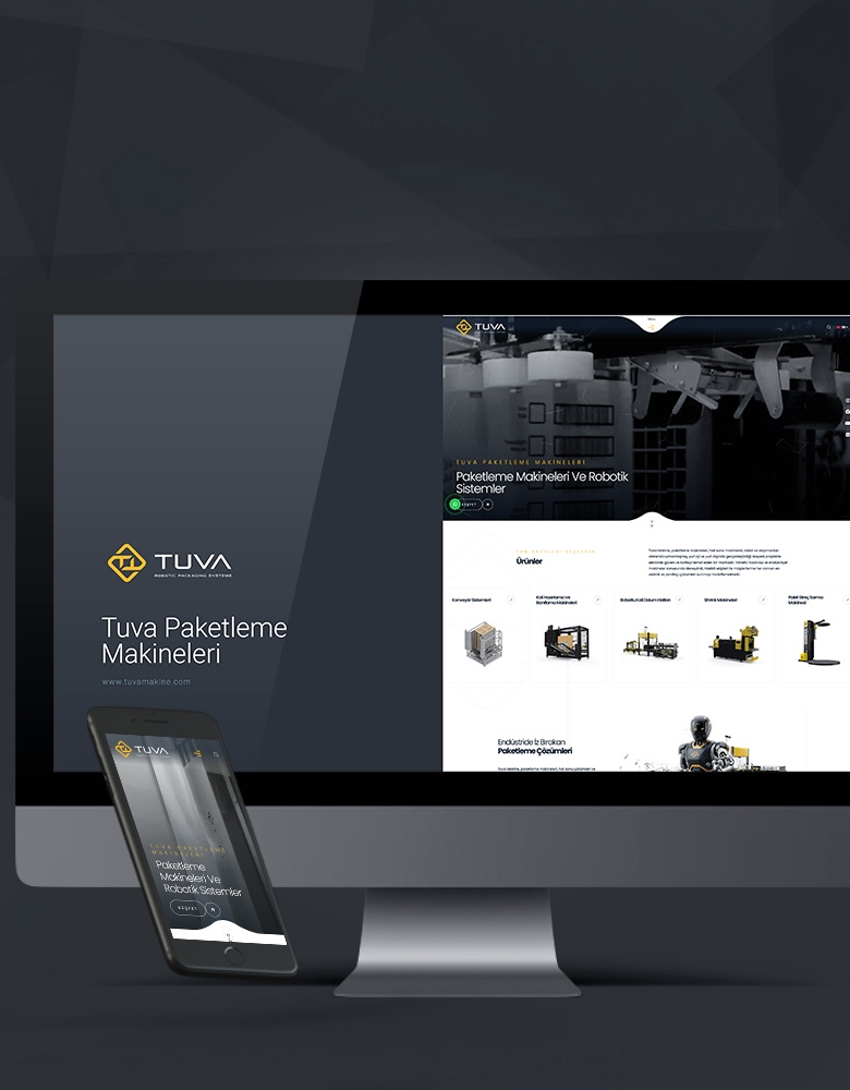 Tuva Paketleme Makineleri - Konya Web Tasarım Web Sitesi