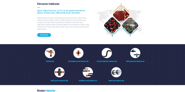 Uğurlu Yağmurlama - Konya Web Tasarım Web Sitesi