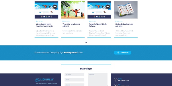 Uğurlu Yağmurlama - Konya Web Tasarım Web Sitesi