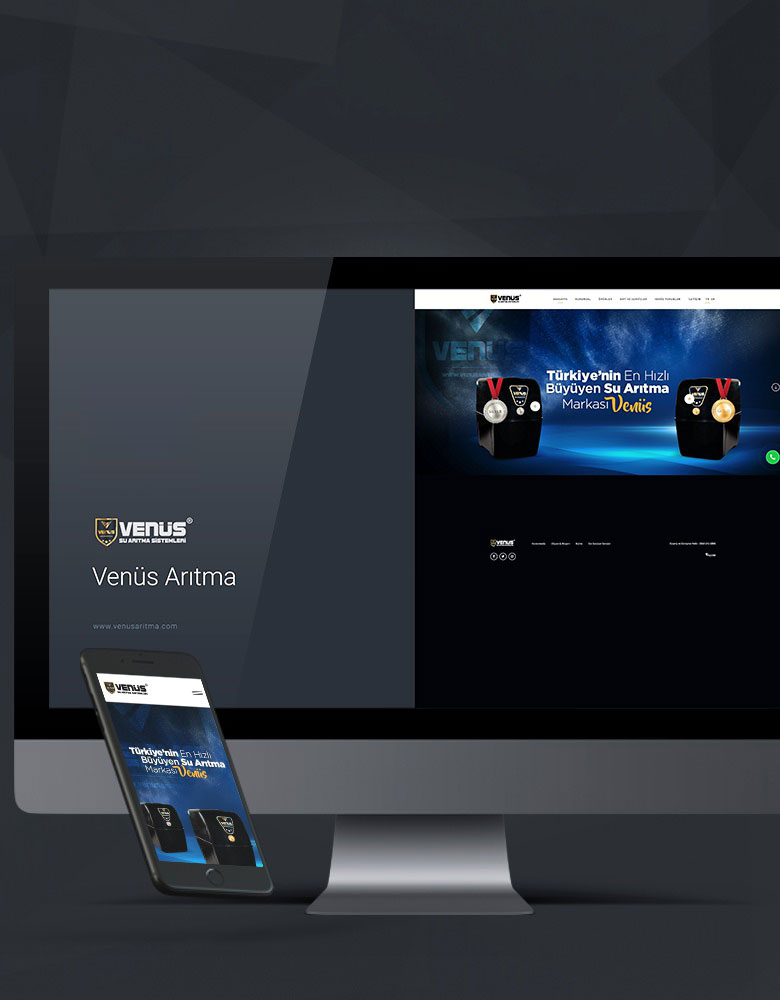 Venüs Arıtma - Konya Web Tasarım Web Sitesi