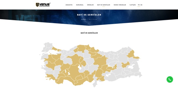 Venüs Arıtma - Konya Web Tasarım Web Sitesi