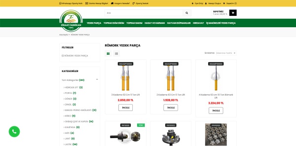 Ziraat Fabrikam - Konya Web Tasarım Web Sitesi