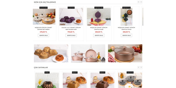 Züccaciye Vitrini - Konya Web Tasarım Web Sitesi